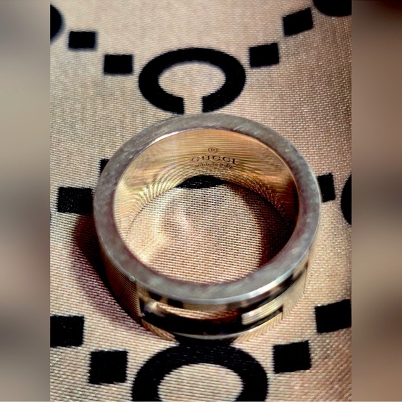 Gucci Unisex G cut ring/scarf ring - Picture 6 of 14